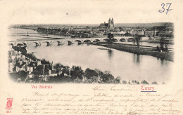 FRANCE - Tours -  Vue Générale - Pont - Dos Non Divisé - Carte Postale Ancienne - Tours