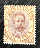 Timbre Oblitéré Italie 1889 Y&t N° 44 - Oblitérés