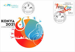 Turkey, Türkei - 2022 - 5th Islamic Solidarity Games (KONYA) - FDC - FDC