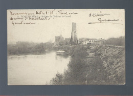 CPA - 30 - Roquemaure - Ruines Du Château Et Canal - Circulée En 1904 - Roquemaure