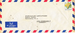 Lebanon Air Mail Cover Sent To Denmark Single Franked - Lebanon