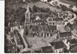 CPSM SAINT JEAN BREVELAY VUE AERIENNE L' EGLISE - Saint Jean Brevelay