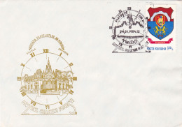 PLOIESTI CLOCK MUSEUM  COVERS   STATIONERY 1984 ROMANIA - Cartas & Documentos