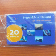 Iridium - Prepaid Scratch Card 20 Minutes - Sonstige – Europa