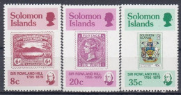 SOLOMON ISLANDS 381-383,unused (**) - Islas Salomón (1978-...)