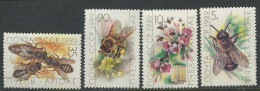 Soviet Union:Russia:USSR:Unused Stamps Serie Bees, 1989, MNH - Abeilles