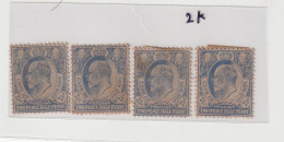 Cape Of Good Hope Edward Stamps 4 Numbers 1903-10 .mint Hinged - Altri - Africa