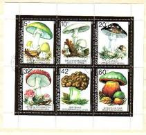 1991  Champignons Veneneux  Petite Feuille –S/M - Oblitere /used (O) BULGARIE / Bulgaria - Used Stamps