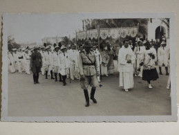 Somalia Mogadishu Military Italian Occupation Militari Italia Prete Processione Religiosa O Celebrazione 1938 - Somalië