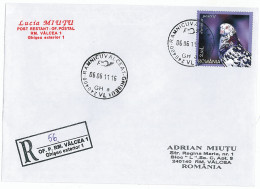 NCP 32 - 56-a DOVE, Romania - Registered - 2011 - Pigeons & Columbiformes