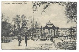 PASEO DE LOS REYES Y KIOSCO.-  LOGROÑO.- ( ESPAÑA ) - La Rioja (Logrono)