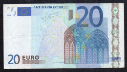 20 EURO  FRANCE U L038  TRICHET  CIRCULATED - 20 Euro