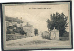CPA - MAUVES (44) - Aspect Du Quartier De La Rue Du Pont En 1918 - Mauves-sur-Loire
