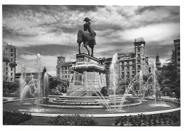 PASEO DEL ESPOLON, ESTATUA DEL GENERAL ESPARTERO Y FUENTE.- LOGROÑO.- ( ESPAÑA ) - La Rioja (Logrono)