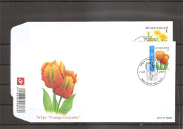 Belgique - Buzin - Fleurs ( 2 FDC De 2008 à Voir) - 2001-2010