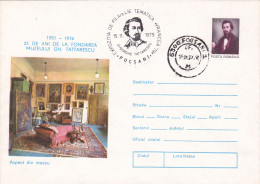 MUSEUM GH. TATTARESCU COVERS  1979  ROMANIA - Covers & Documents