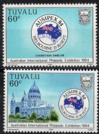 TUVALU Timbres-Poste N°255** & 256** Neufs Sans Charnières TB Cote : 3€00 - Tuvalu