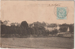 NEUVY LE ROI  VUE PANORAMIQUE DU CHATEAU - Neuvy-le-Roi