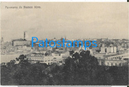 223194 ARGENTINA BUENOS AIRES VISTA PANORAMA POSTAL POSTCARD - Argentine