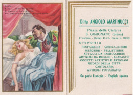 Calendarietto - Ditta Angiolo Martinucci - S.gimignano - Siena - Anno 1959 - Petit Format : 1941-60