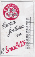 Calendarietto - Enalotto - Roma - Anno 1960 - Petit Format : 1941-60