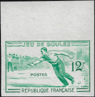 France 1956 Y&T 1161. Essai De Couleurs. Jeu De Boules (pétanque) - Petanque