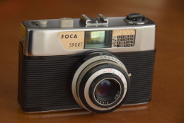 Ancien Appareil Photo FOCA FOCASPORT Avec Boite,sac Et Mode D'emploi Film 135 24x36 - Cameras