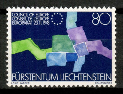 Liechtenstein 1978 / European Council MNH Consejo De Europa Europarat / Hy62  29-16 - Institutions Européennes