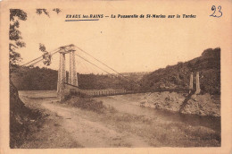 FRANCE - Evaux Les Bains - La Passerelle De St Marien Sur La Tardes - Carte Postale Ancienne - Evaux Les Bains