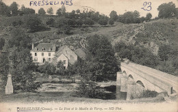 FRANCE - Fresselines - Le Pont Et Le Moulin De Vervy - ND Phot - Carte Postale Ancienne - Other & Unclassified
