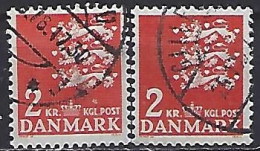 Denmark 1946  3 Lions (o) Mi.290 X+y - Gebraucht