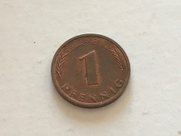 Münze Münzen Umlaufmünze Deutschland 1 Pennig 1979 Münzzeichen G - 1 Pfennig