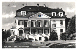 BAD HALL, JUSTUS-SCHLOSSL, RESORT, ARCHITECTURE, PARK, AUSTRIA, POSTCARD - Bad Hall