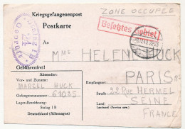 Carte Postale Depuis Le Stalag 1B - Censure Bleue "Stalag 1 B 24 Geprüft" - Décembre 1940 - WW II