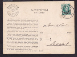 DDFF 673 - Carte De Service Des Chemins De Fer TP S 3 Houyoux GRAMMONT 1930 - Brieven En Documenten