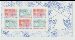 Greenland 2006 Christmas In Greenland Booklet Sheet W/six Selfadhesive Stamps MNH/**. Postal Weight Approx 0,03 Kg - Cuadernillos