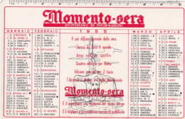 Calendarietto - Mostra Del Mobilio - Carrara - Anno 1954 - Petit Format : 1941-60