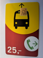 NETHERLANDS   CHIP CARD HFL 25,00 RET/TRIAL PHONE/BUS/METRO  / ONLY 25.000 EX    / PTT TELECOM   ** 16179** - [3] Tarjetas Móvil, Prepagadas Y Recargos