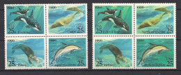 USA - USSR 1990 Sea Animals. (237) - Delfines