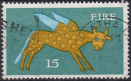 1975 Republik Irland ° Mi:IE 320, Sn:IE 356, Yt:IE 322, Winged Ox, 8th Century, Early Irish Art 1974-83 - Gebraucht