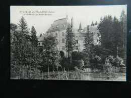 ST GEOIRE EN VALDAINE                         LE CHATEAU DE SAINT GEOIRE - Saint-Geoire-en-Valdaine