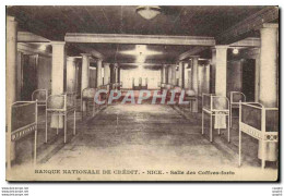 CPA Banque Nationale De Credit Nice Salle Des Coffres Forts - Banks