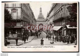 CPA Banque Paris La Rue Rougemont Le Comptoir D&#39Escompte - Banken