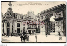 CPA Banque Dijon Porte Guillaume Et Le Comptoir D&#39Escompte De Mulhouse - Banques