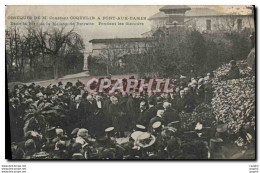 CPA Mort Funerailles Obseques De M Constant Coquelin A Pont Aux Dames Dans Le Parc De La Maison De R - Funerales