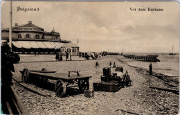 Helgoland , Vor Dem Kurhaus (Gelaufen 1910) - Helgoland