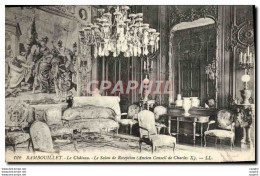 CPA Rambouillet Le Chateau Le Salon De Reception Ancien Conseil De Charles X - Rambouillet