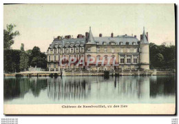 CPA Chateau De Rambouillet Vu Des Iles - Rambouillet