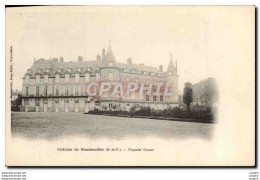 CPA Chateau De Rambouillet Facade Ouest - Rambouillet