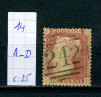 Grande-Bretagne    N° 14    A - D - Used Stamps